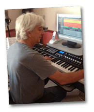 Martin Dobson Playing Keyboards